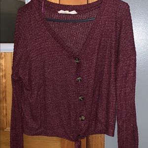 Knit Cropped Sweater